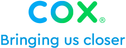 Cox Logo. Bringing us closer.